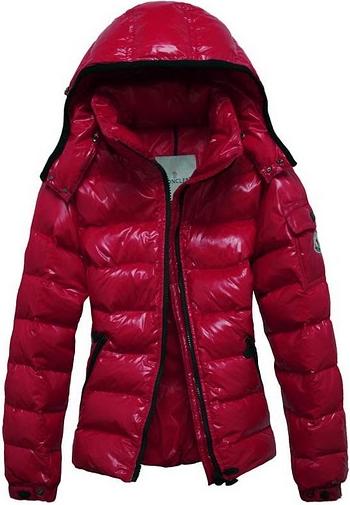 Moncler Bady Jacket Red Wmns